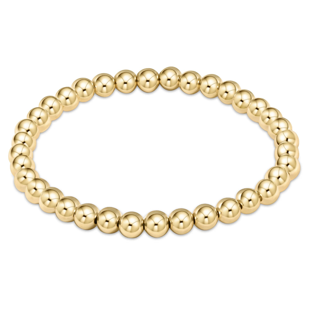 enewton 7.25" extends Classic Gold Bead Bracelet - 5mm