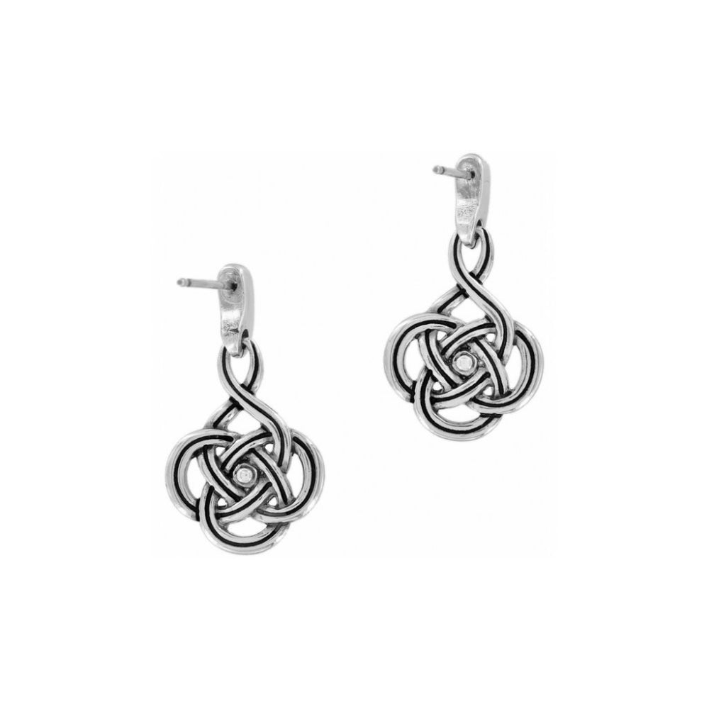 Brighton Interlok Petite Post Drop Earrings