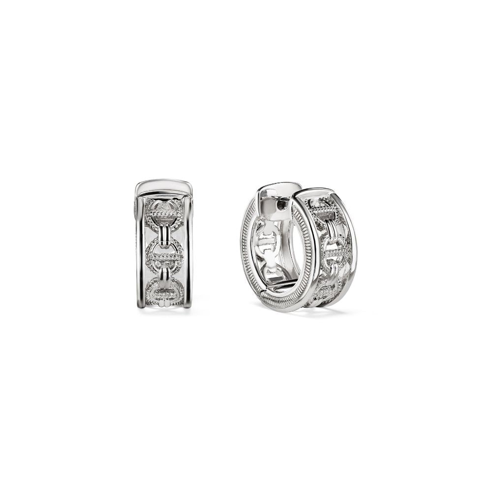 Judith Ripka Vienna Huggie Hoop Earrings