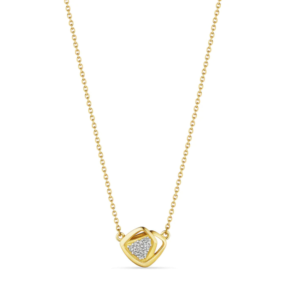Judith Ripka 14k Selvaggia Pendant Necklace with Diamonds