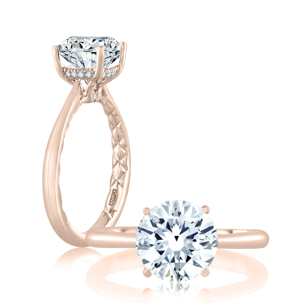 A. JAFFE Solitare Engagement Ring