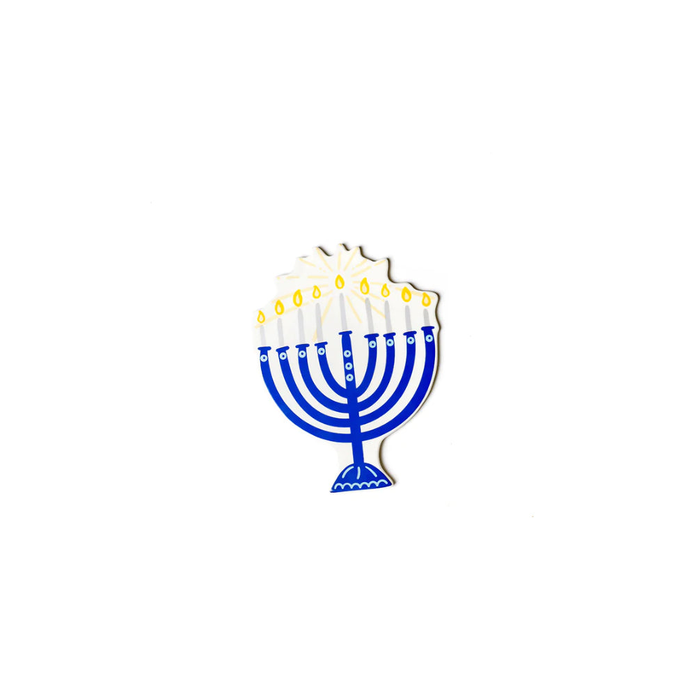 Happy Everything Blue Menorah Mini Attachment