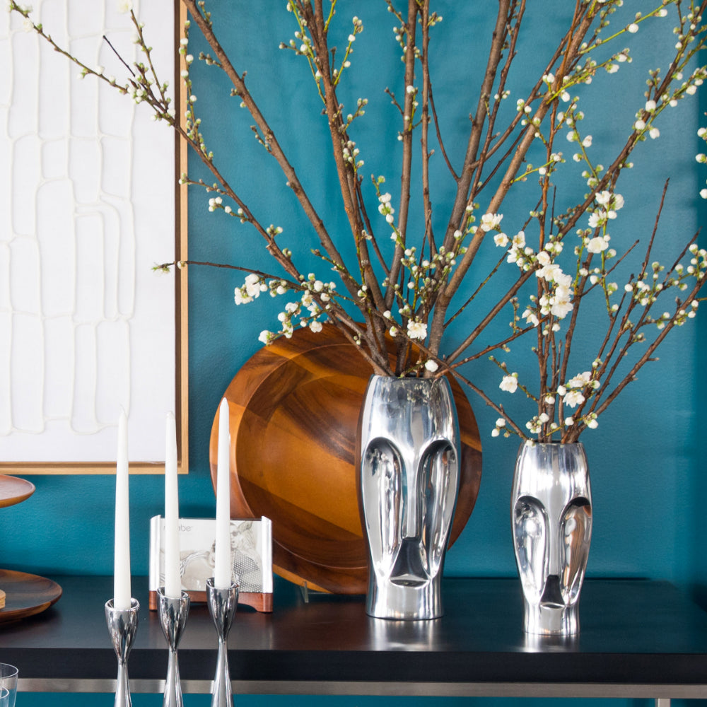 Nambé Face Vase- Small