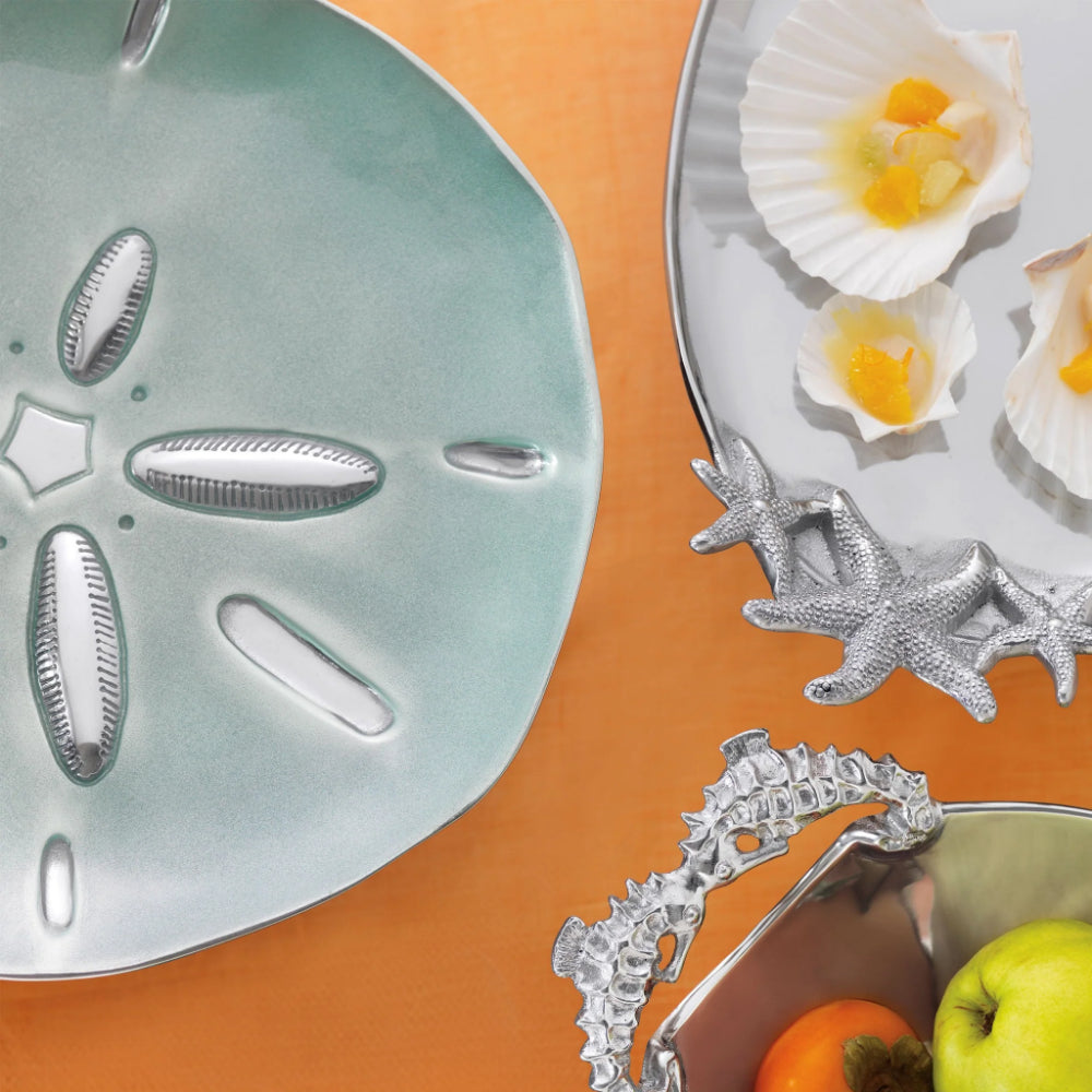 Mariposa Sand Dollar Canape Plate