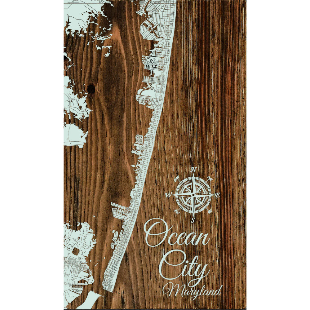 Fire & Pine Ocean City Maryland Mini Board