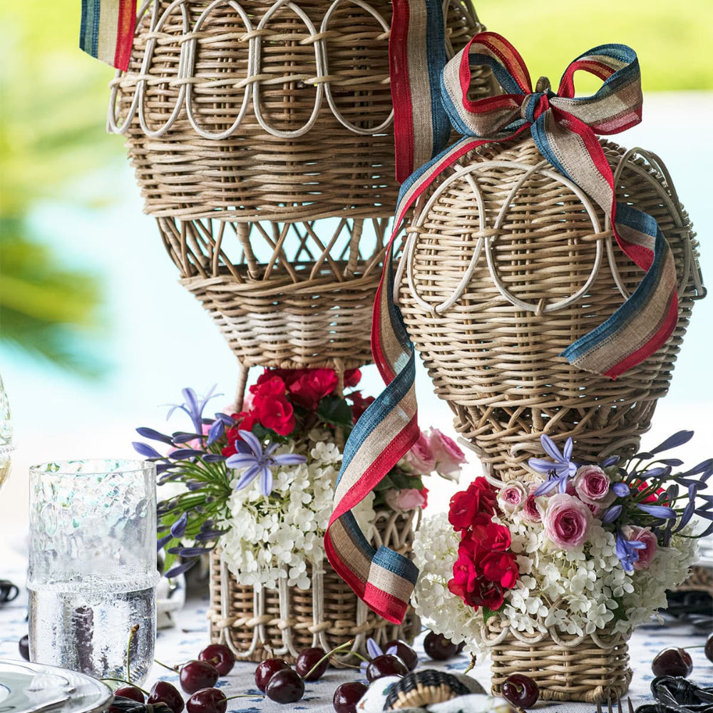 Juliska Provence Rattan Hot Air Balloon - In Store Pick Up Only!