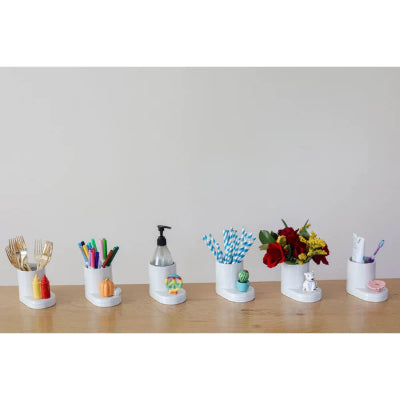 Nora Fleming Cutie Container - Pinstripes