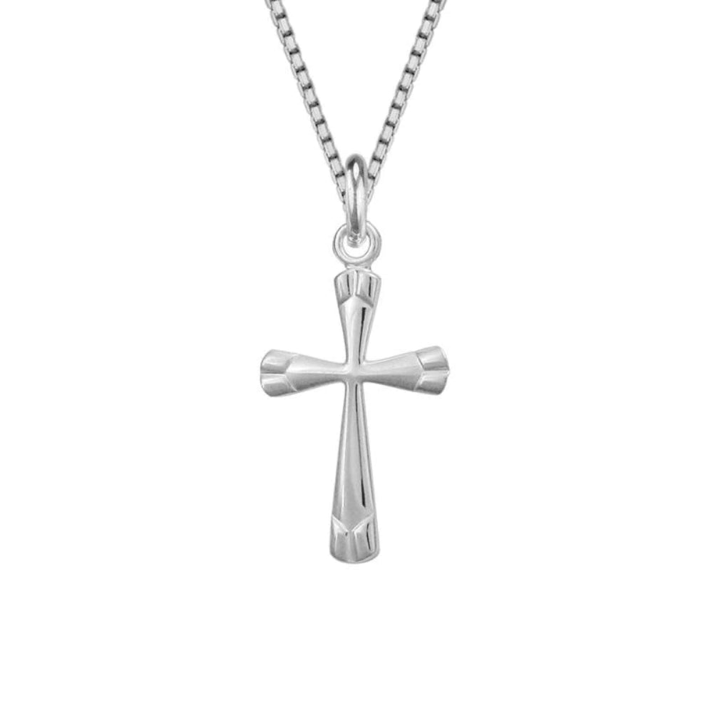 Sterling Silver Cross Pendant Necklace