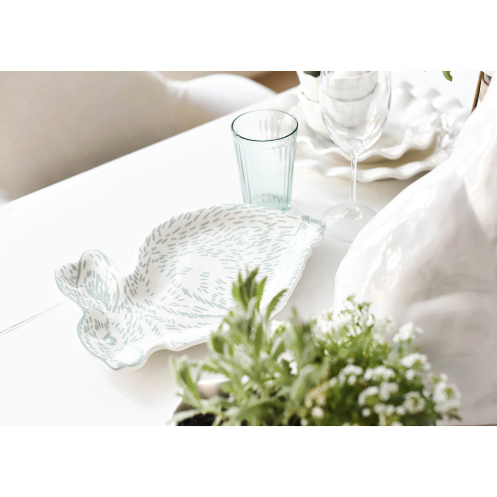 Coton Colors Speckled Rabbit Platter *SALE*