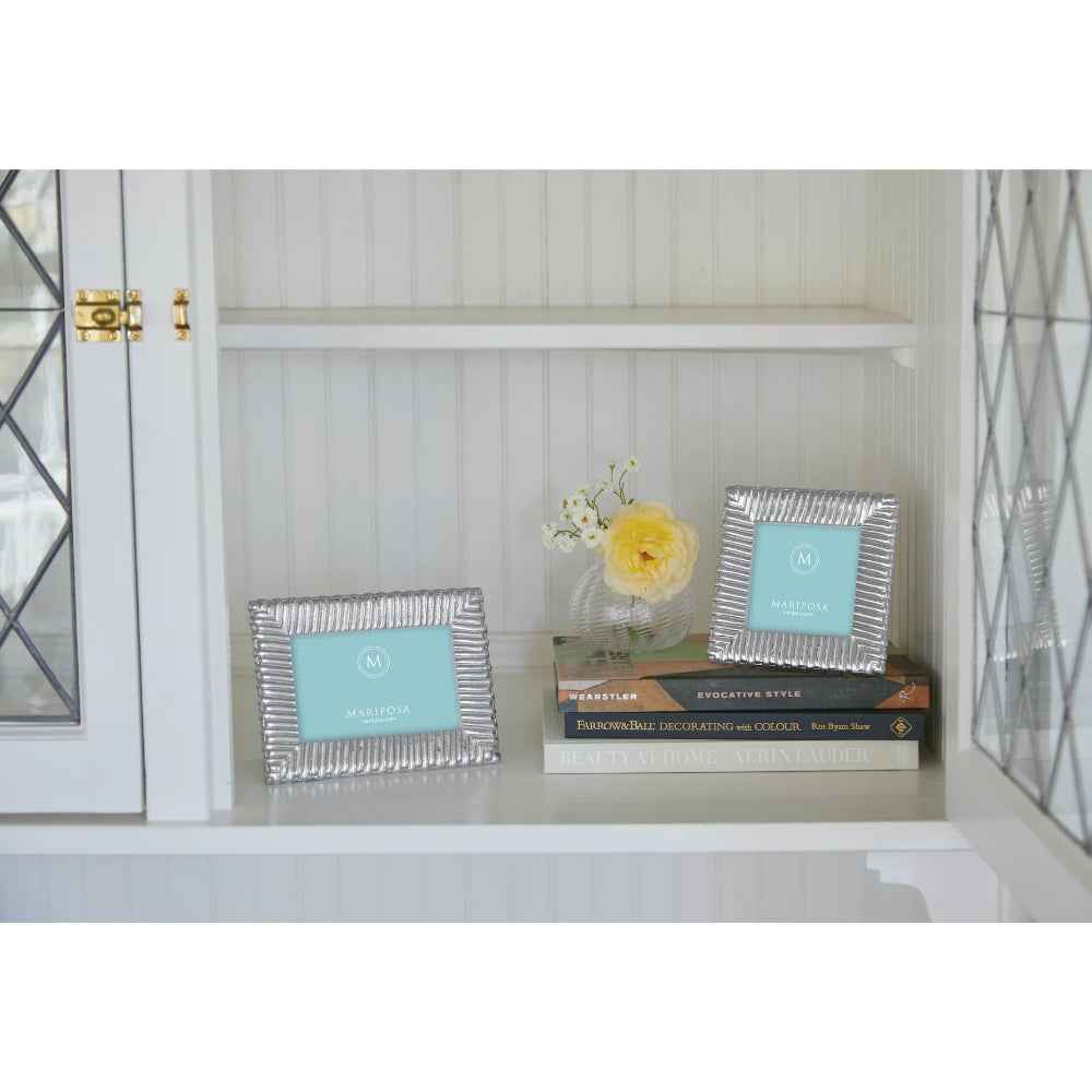 Mariposa Rattan Bordered Frame