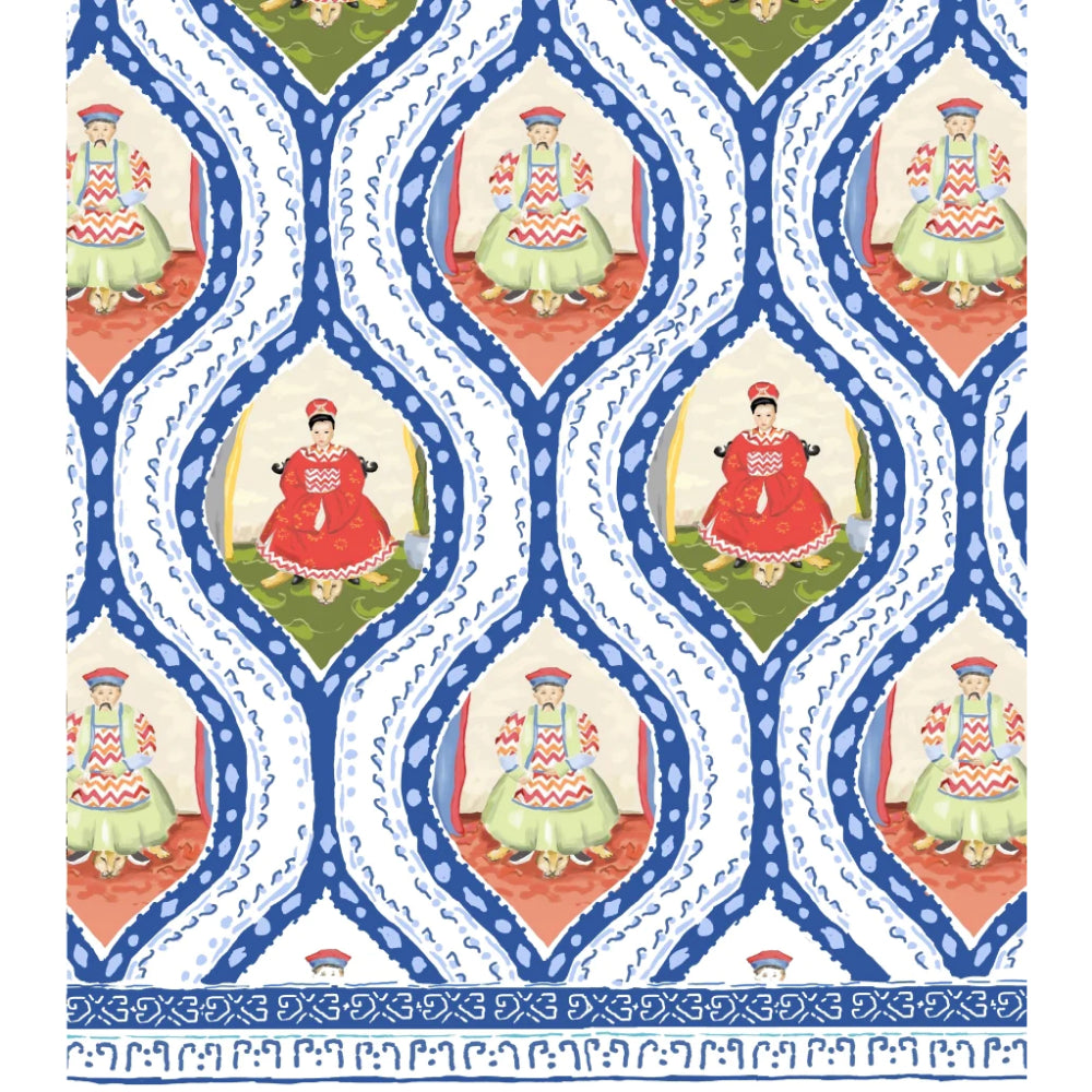 Dana Gibson Forbidden City Tea Towel