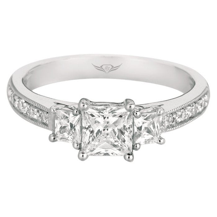 Martin Flyer FlyerFit Three Stone Engagement Ring – Smyth Jewelers