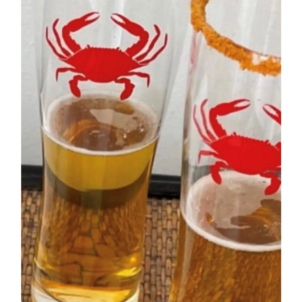 Blue Crab Pilsner Glass