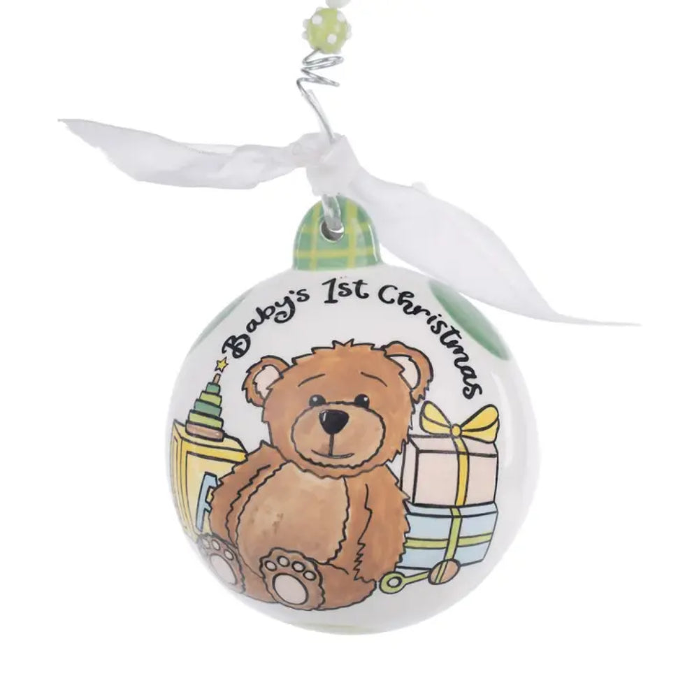 Glory Haus Baby Bear 1st Christmas Ornament