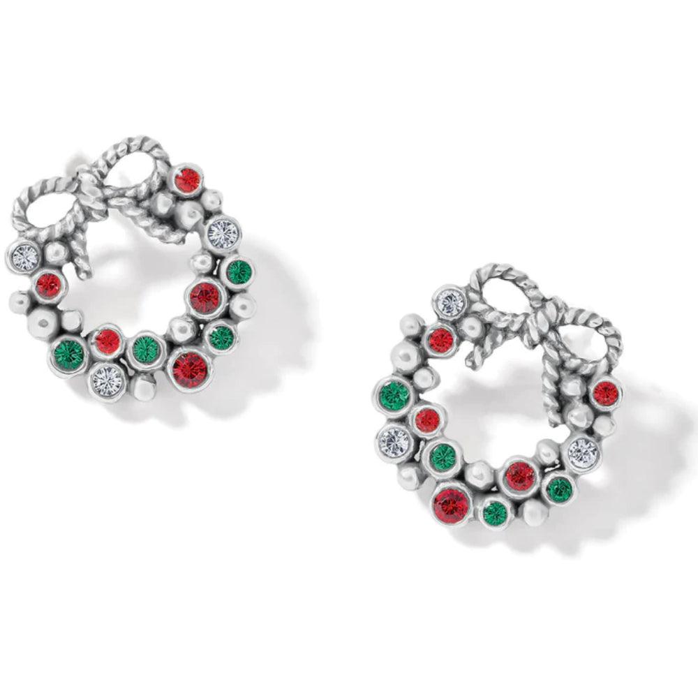 Brighton Eternal Life Wreath Mini Post Earrings