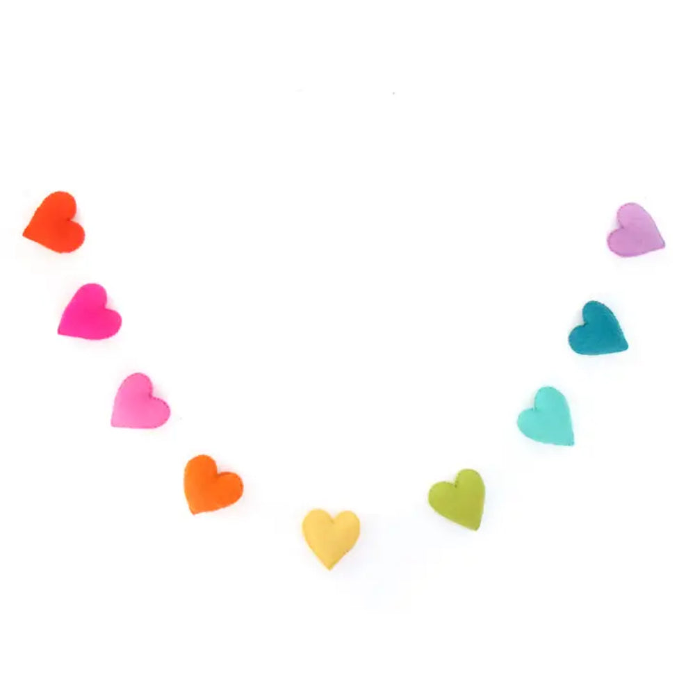 Rainbow Heart Garland – Smyth Jewelers