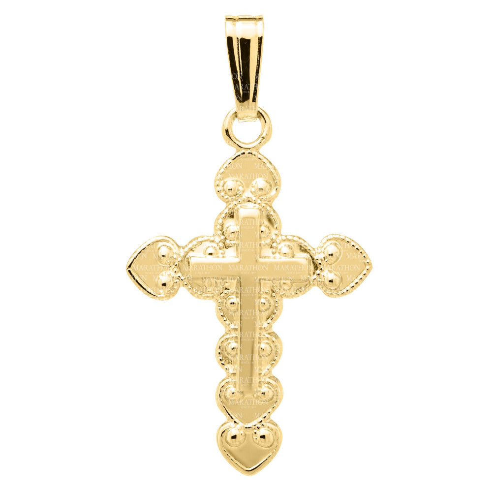 Children's 14k Gold Cross Pendant
