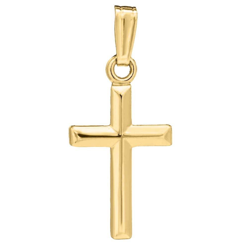 Children's 14k Cross Pendant Necklace
