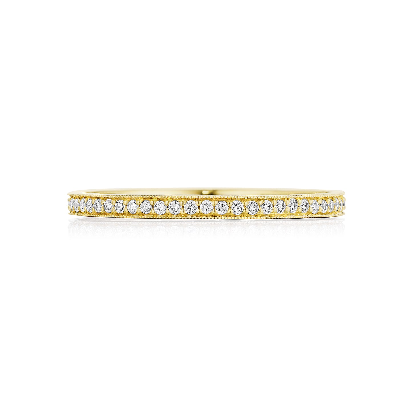 Tacori Coastal Crescent Pave Diamond Wedding Band