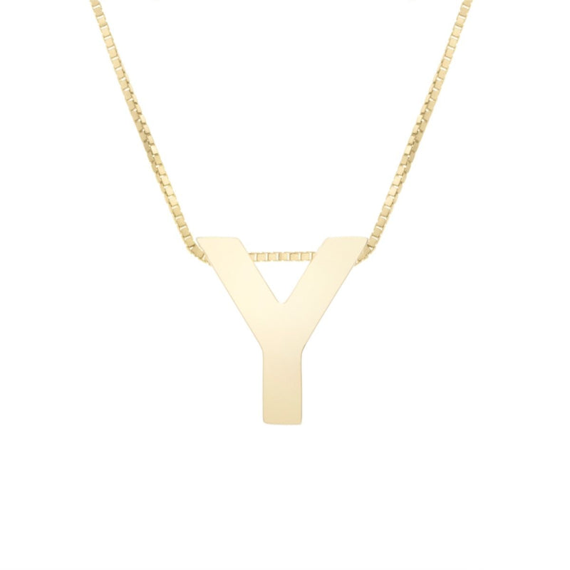 14K Block Letter Initial - ALL LETTERS