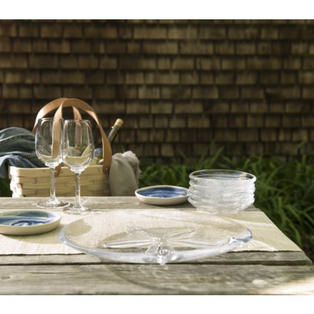 Simon Pearce Sand Dollar Platter