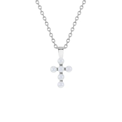 Cross necklace for hot sale little girl
