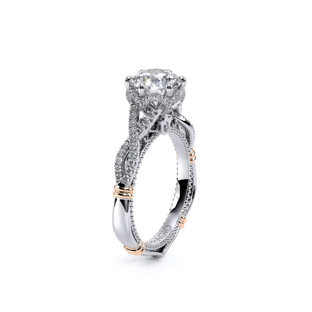 Verragio Parisian 14k Twist Shank Engagement Ring