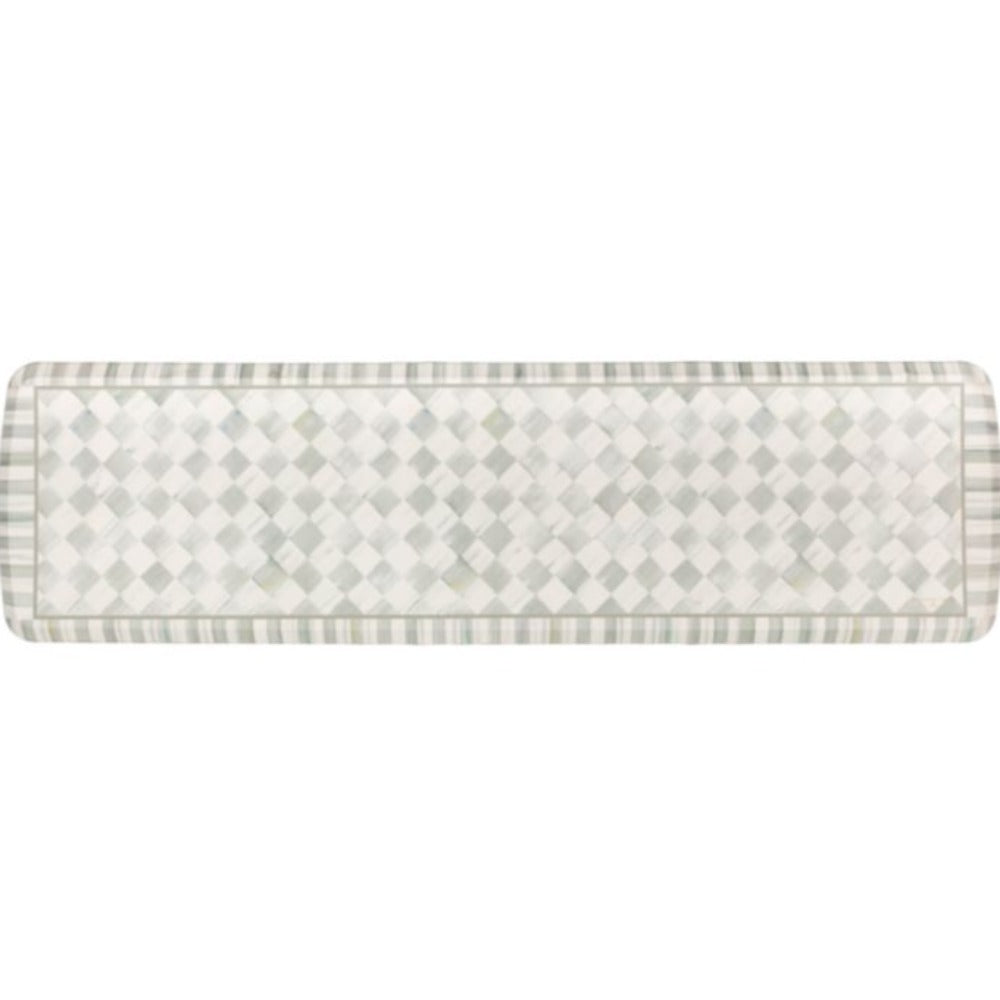 MacKenzie-Childs Sterling Check Gel Pro Comfort Mat