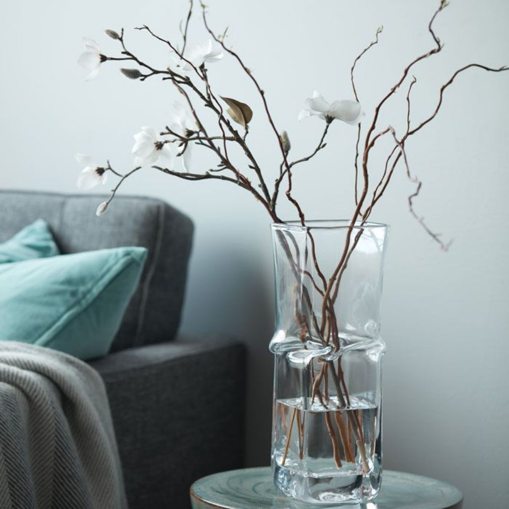 Simon Pearce Woodbury Twist Vase Large