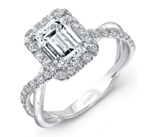 halo engagement rings