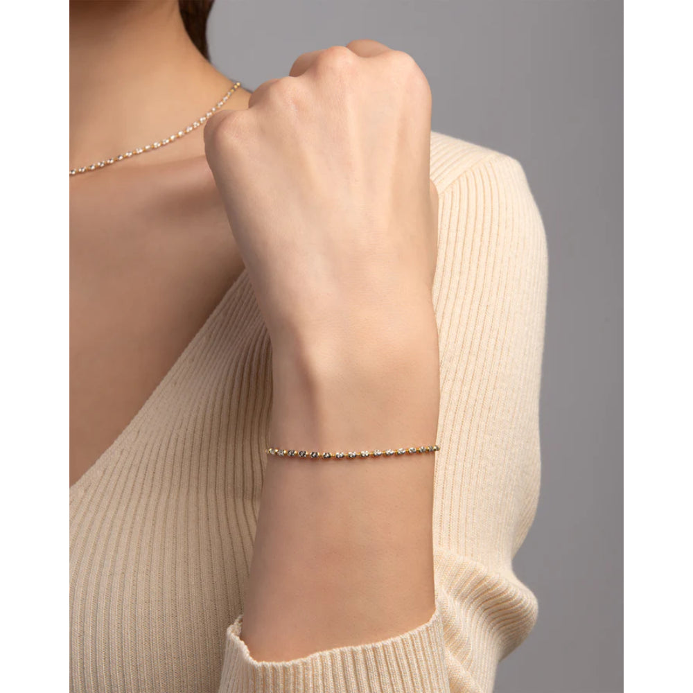 Desmos "Design Typhoon" Two-Tone Bracelet