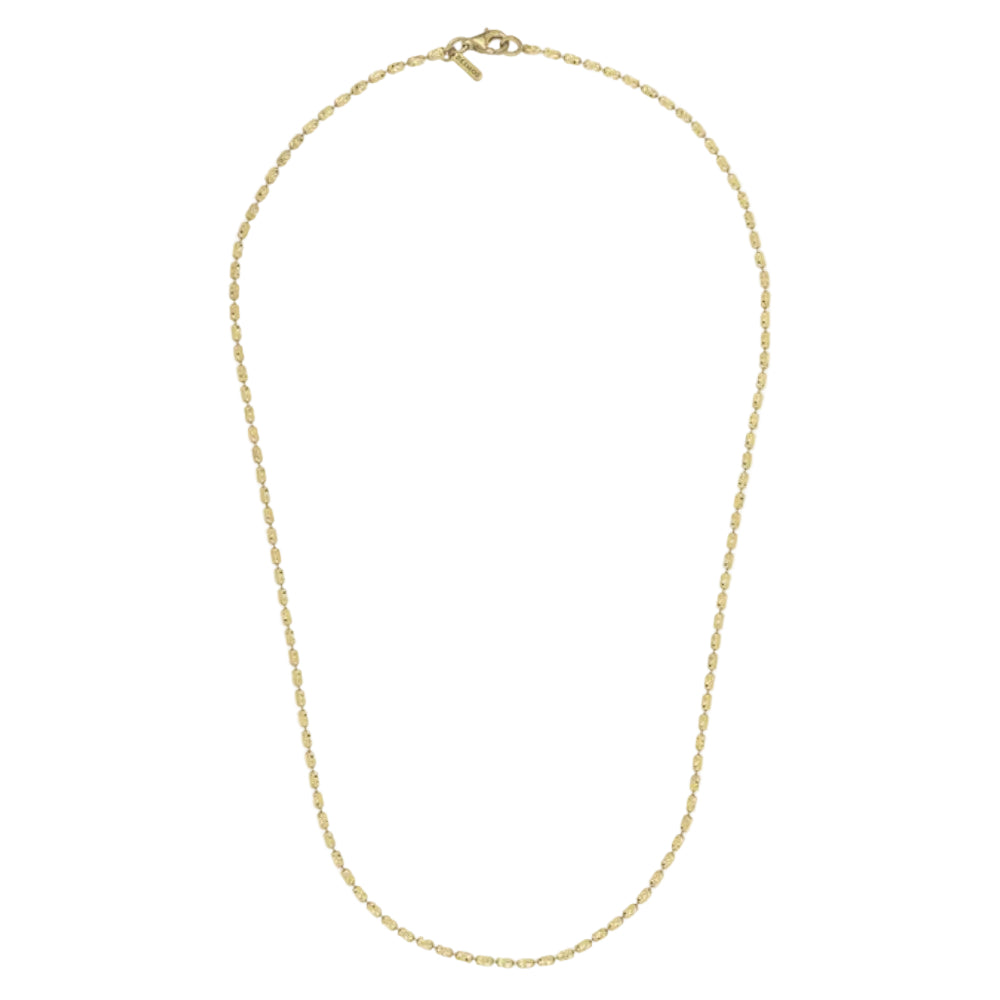 Desmos Gold-Tone Diamond-Cut Necklace, 30"