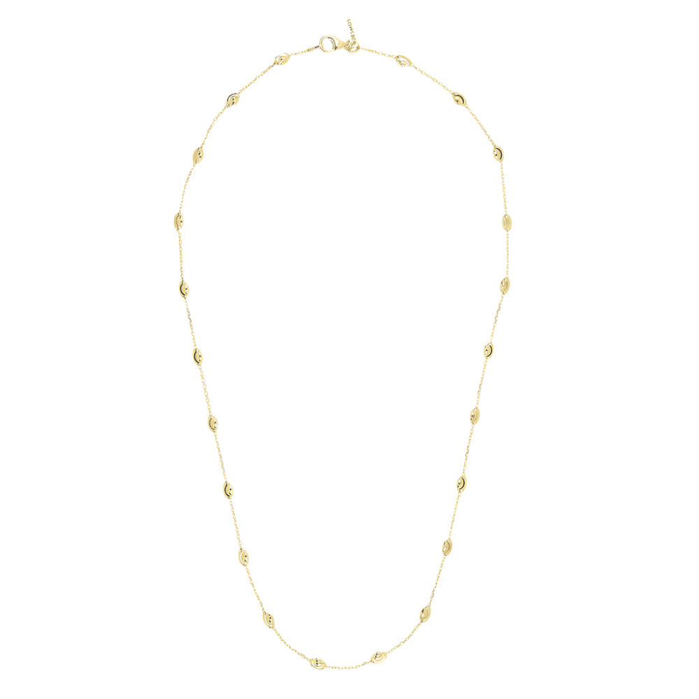 Desmos "Station Moon" Diamond-Cut Necklace
