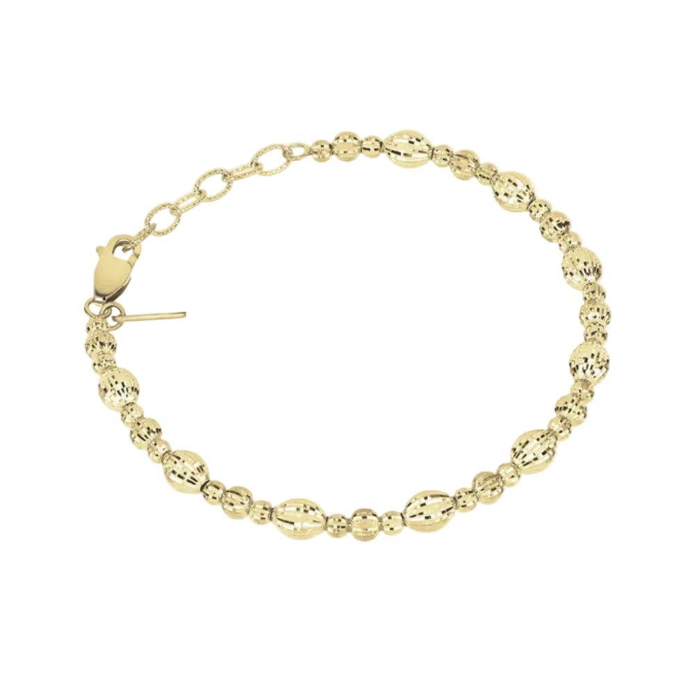 Desmos Crystal Bloom Gold-Tone Bracelet