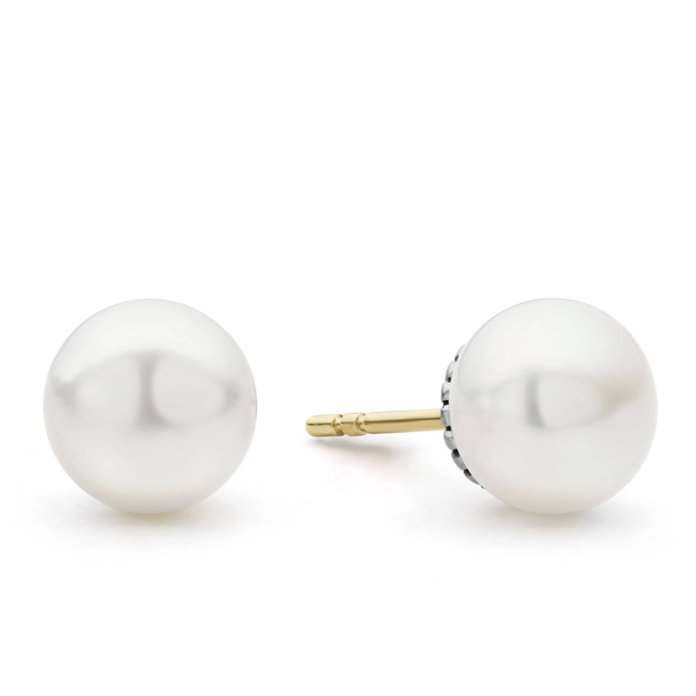Lagos Luna Pearl Stud Earrings
