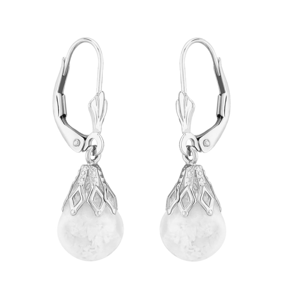 14k "Floating Opal" Drop Earrings