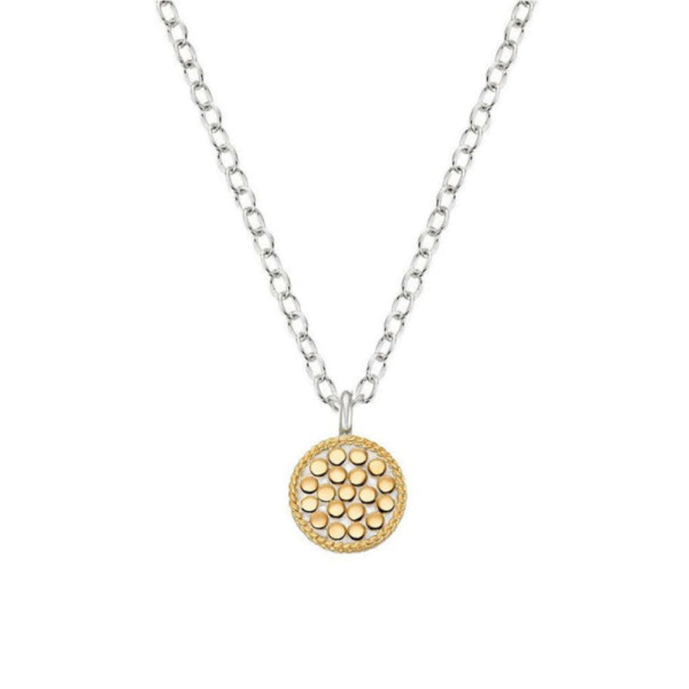 Anna Beck Classic Mini Circle Reversible Necklace