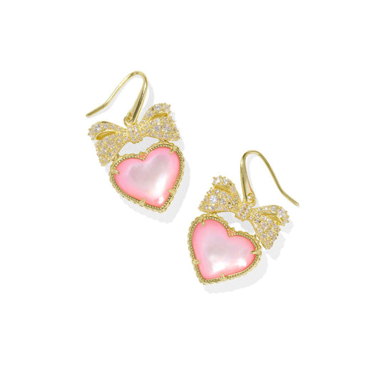 Kendra Scott Haisley Heart Drop Earrings