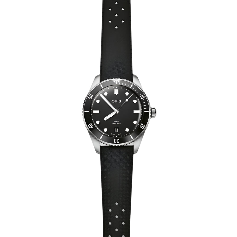 Oris Divers Date 39mm Automatic Watch with Additional Strap