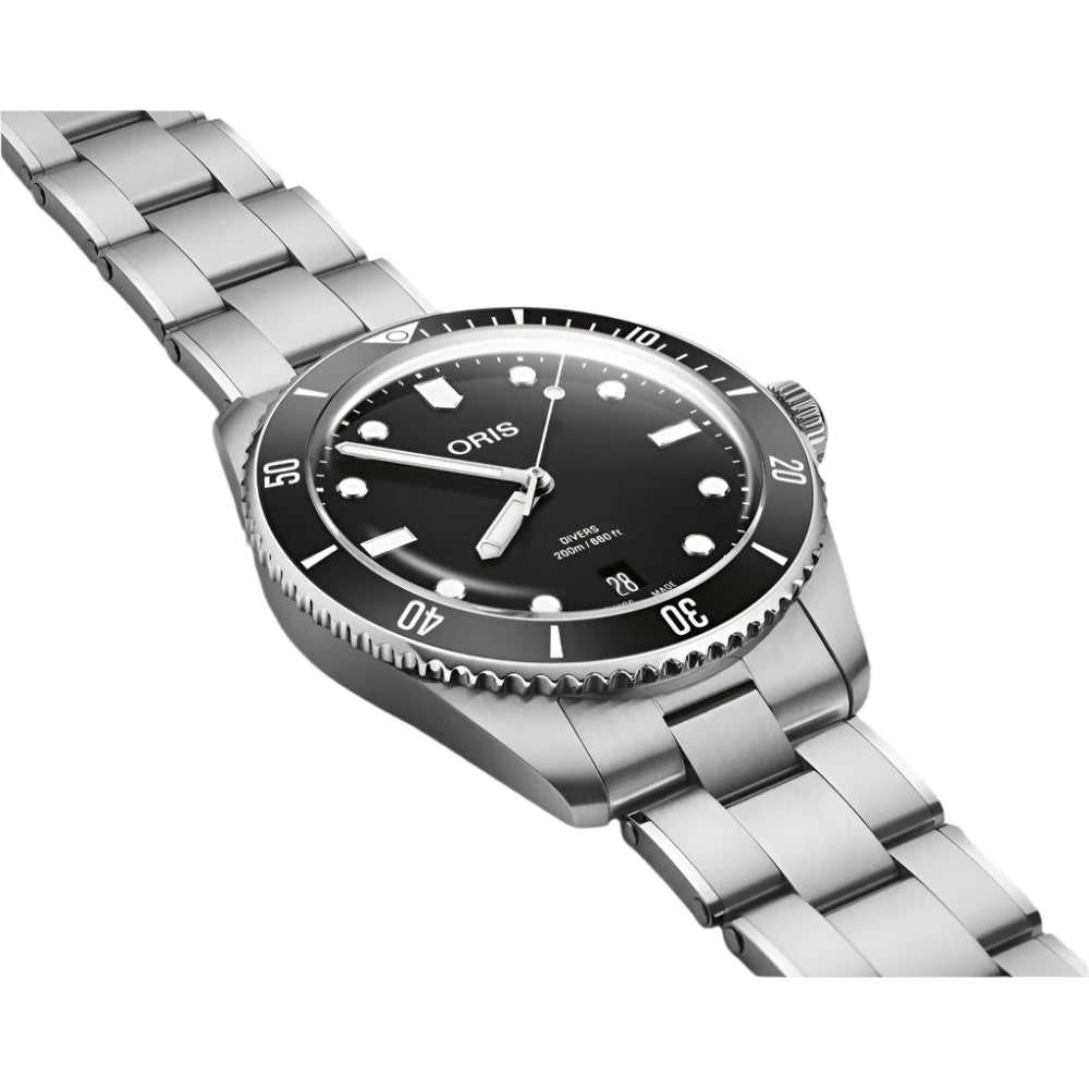 Oris Divers Date 39mm Automatic Watch with Additional Strap