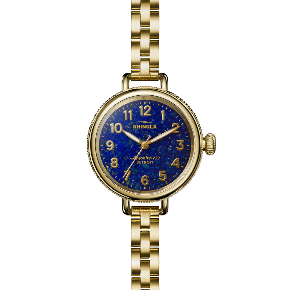 Shinola Birdy Gold-Tone 34mm Quartz Watch