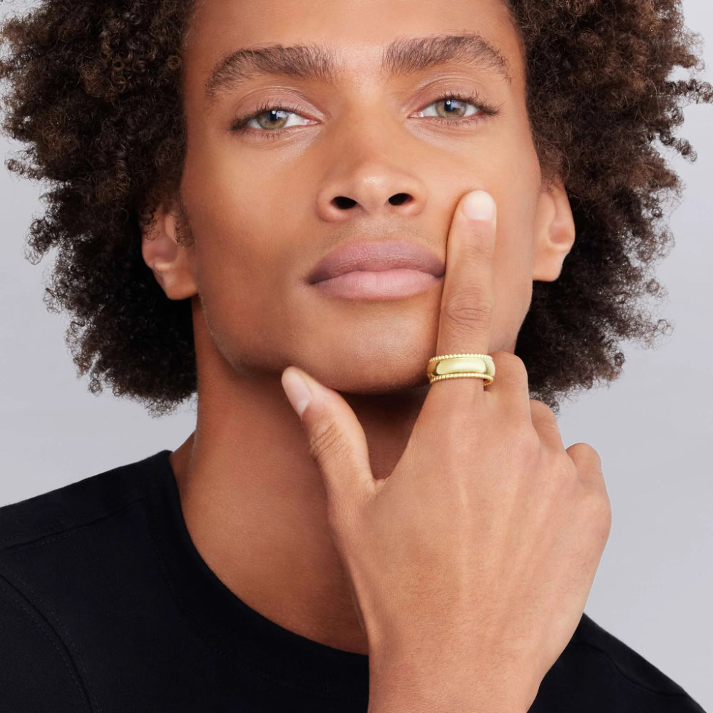 Lagos Anthem 18k Gold Band Ring