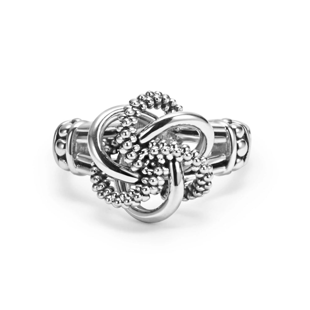 Lagos Sterling Silver Love Knot Ring