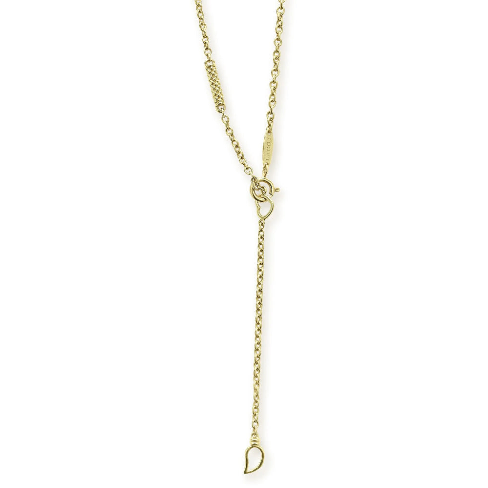 Lagos Superfine Caviar 5 Station Chain Necklace