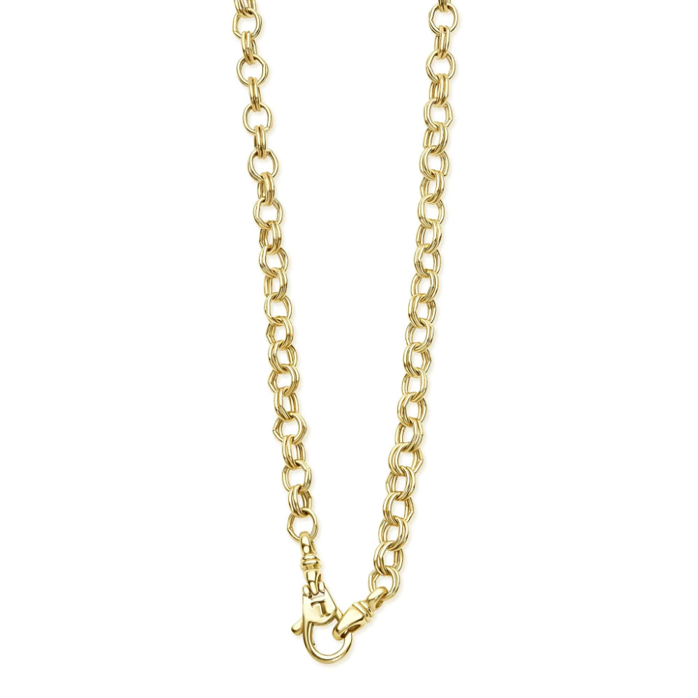 Lagos Anthem 18k Gold High Jinks Link Chain Necklace, 20"