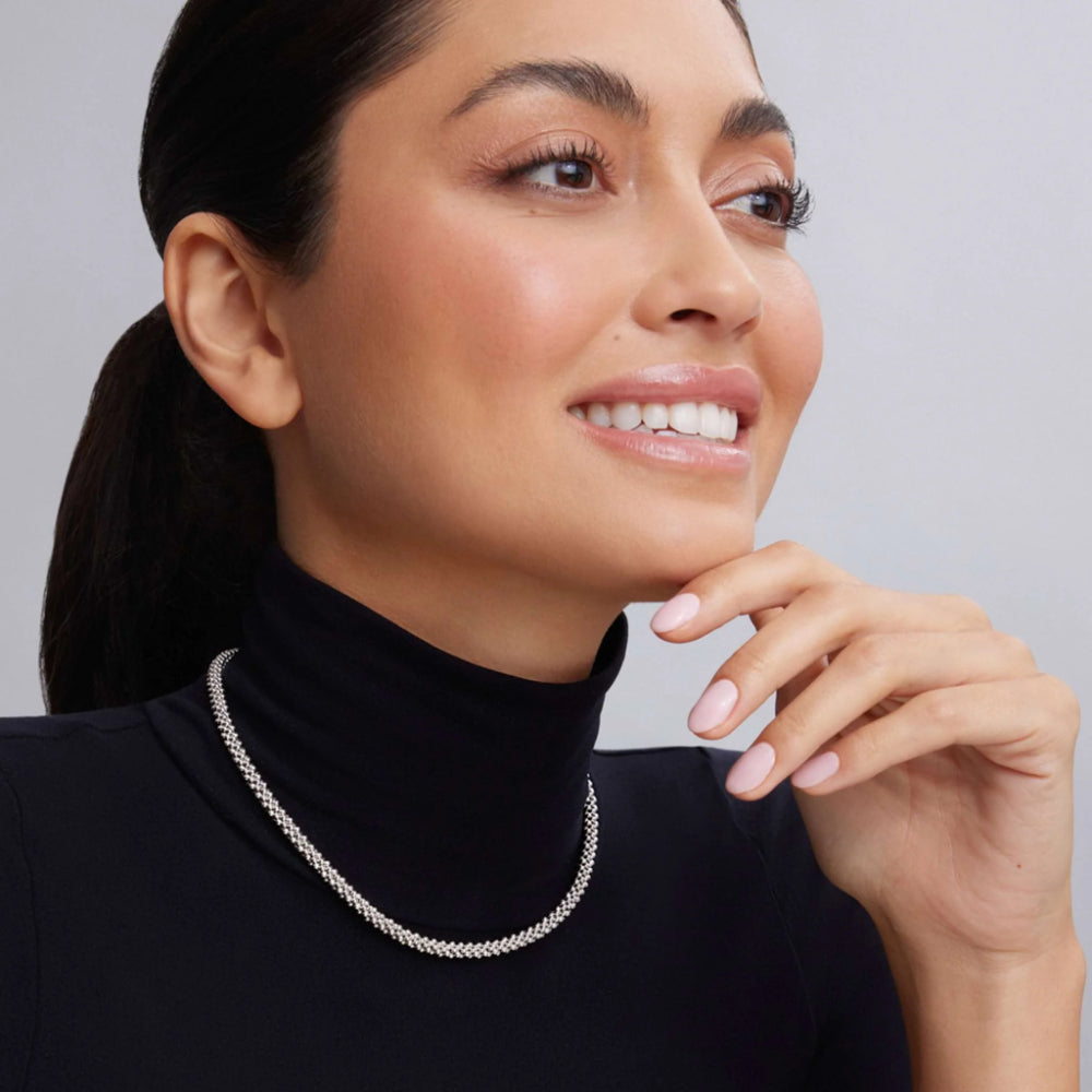 Lagos Signature Caviar Beaded Necklace, 5mm