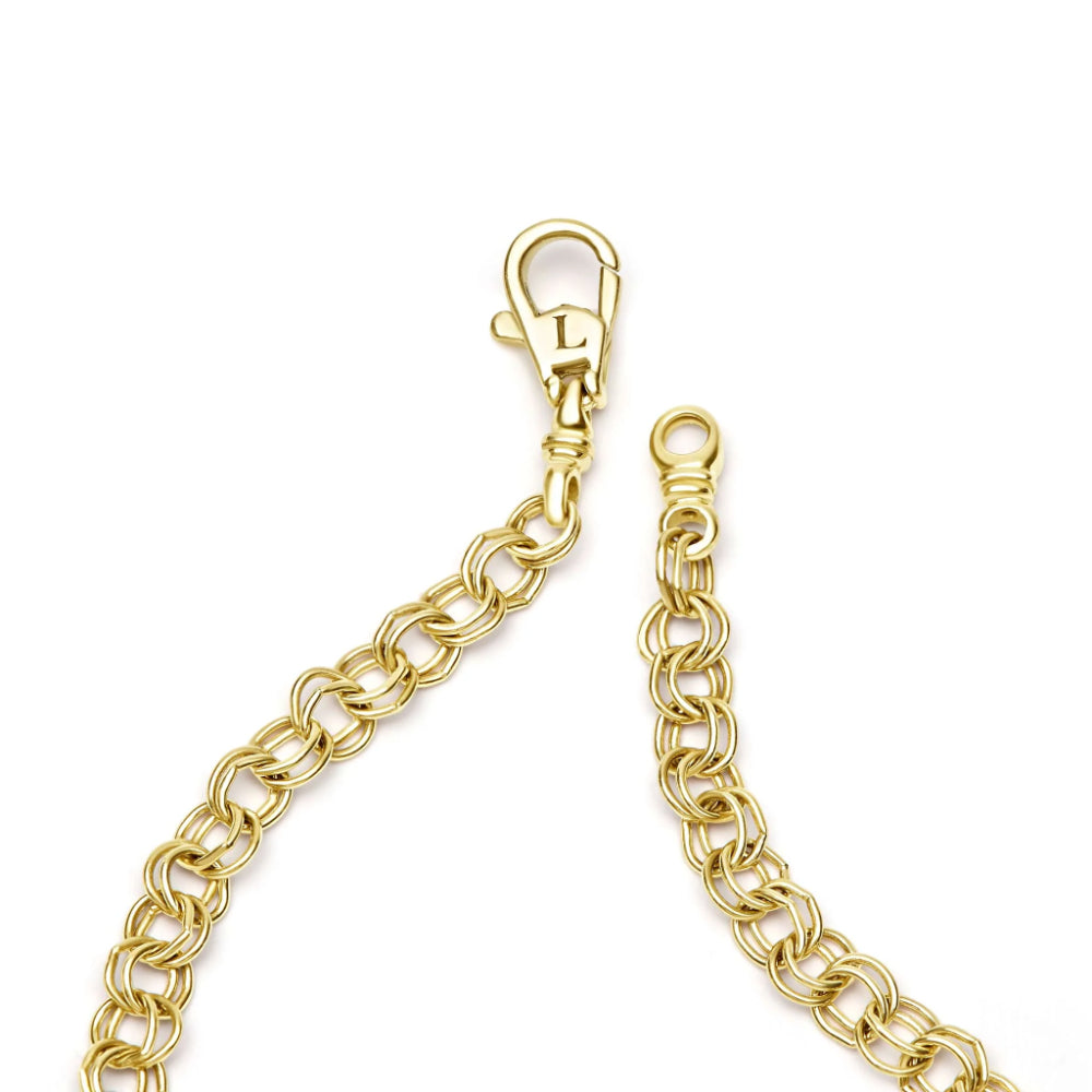 Lagos Anthem 18k Gold High Jinks Link Chain Bracelet, 3.5mm