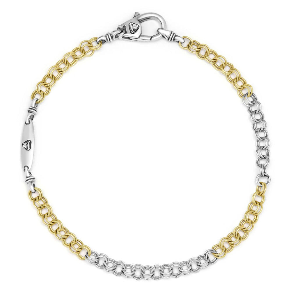 Lagos Anthem Two-Tone High Jinks Link Chain Bracelet