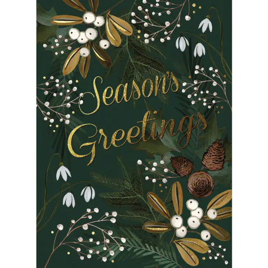 Christmas Pines Holiday Card