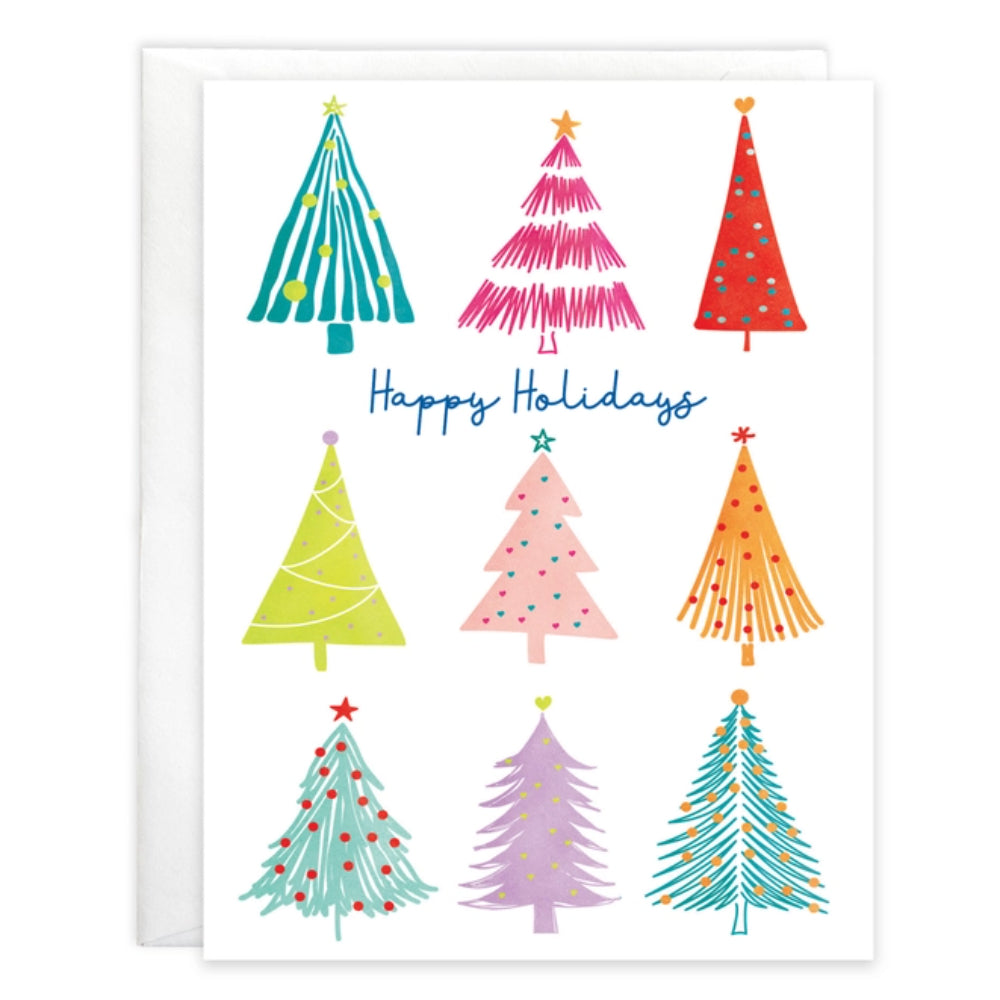 Gina B Designs Christmas Card - Festive Trees